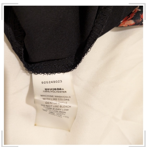 Floral Print Women's Top - Picture 12 of 13